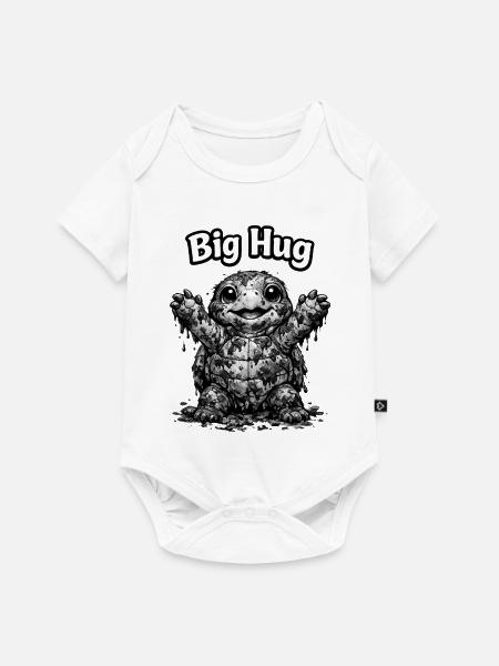 Schildkröten Umarmung - Baby Premium Kurzarmbody - Weiß