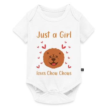 Chow Chow Chien - Body à manches courtes Premium Bébé - blanc - Devant