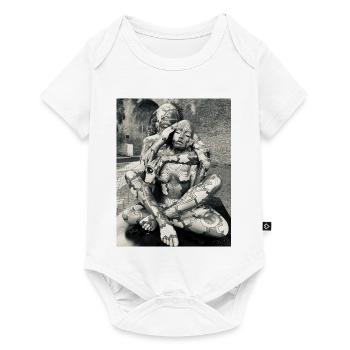 Duo body geometry - Baby Premium short-sleeve bodysuit - white - Front