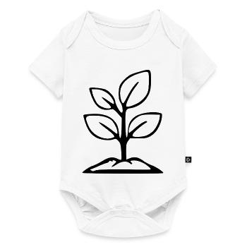 Garden Plant Gardener Gift - Baby Premium short-sleeve bodysuit - white - Front