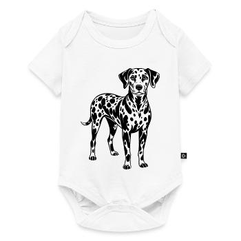 Dalmatian - Baby Premium short-sleeve bodysuit - white - Front
