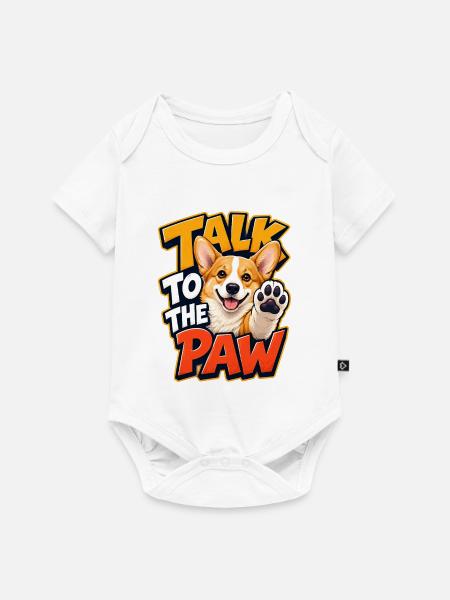 Pembrokenwelshcorgi - Baby Premium Kurzarmbody - Weiß