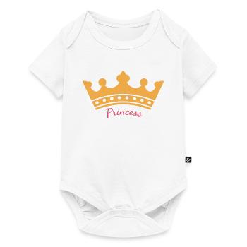 Princess - Baby Premium short-sleeve bodysuit - white - Front