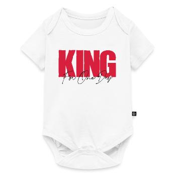 King for one day. Gift of the Kings' Day. - Baby Premium short-sleeve bodysuit - white - Front