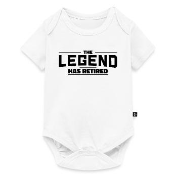 The Legend has Retired Rente Renter Gift - Baby Premium short-sleeve bodysuit - white - Front