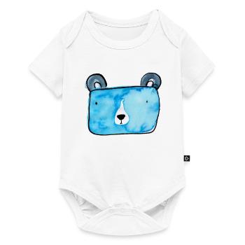 Bärli - Body à manches courtes Premium Bébé - blanc - Devant