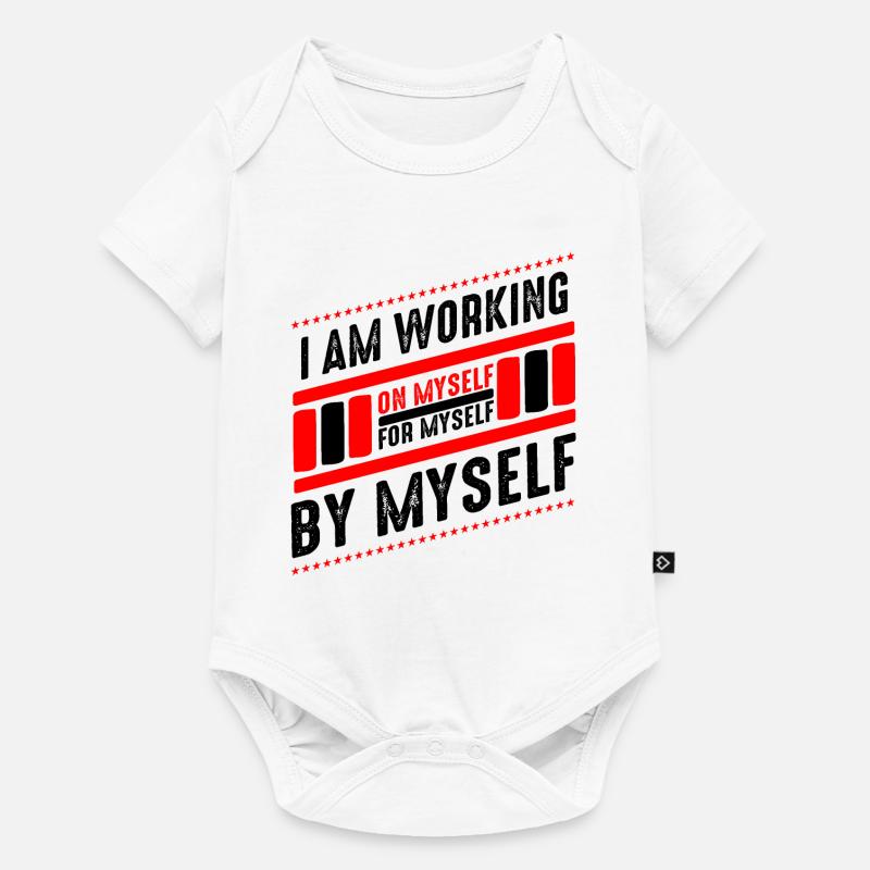Motivation - Baby Premium Kurzarmbody - Weiß