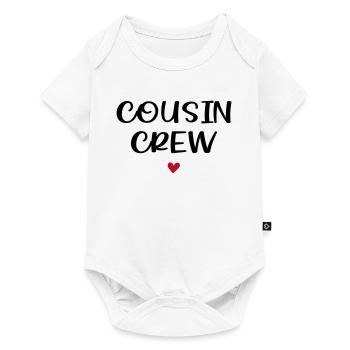 Cousin Squad / Cousin Crew / Cousinen - Baby Premium Kurzarmbody - Weiß - Vorne