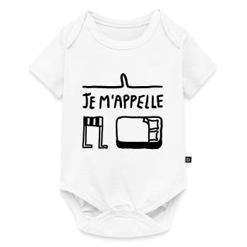 ELIE - Body à manches courtes Premium Bébé - blanc - Devant