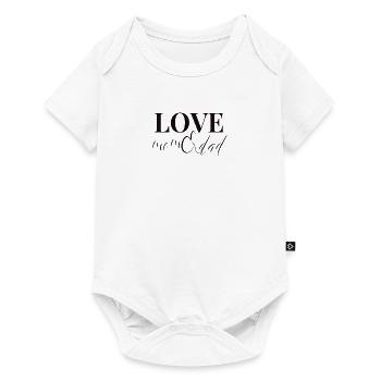 Amour maman & papa - Body à manches courtes Premium Bébé - blanc - Devant