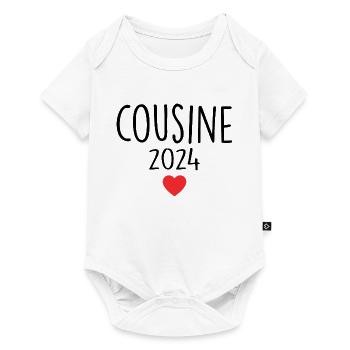 Cousin - Future Cousin 2024 - Baby Premium short-sleeve bodysuit - white - Front