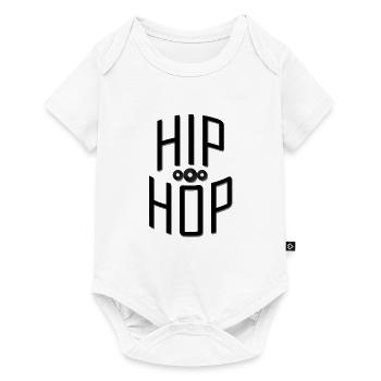 Hip Hop - Body à manches courtes Premium Bébé - blanc - Devant