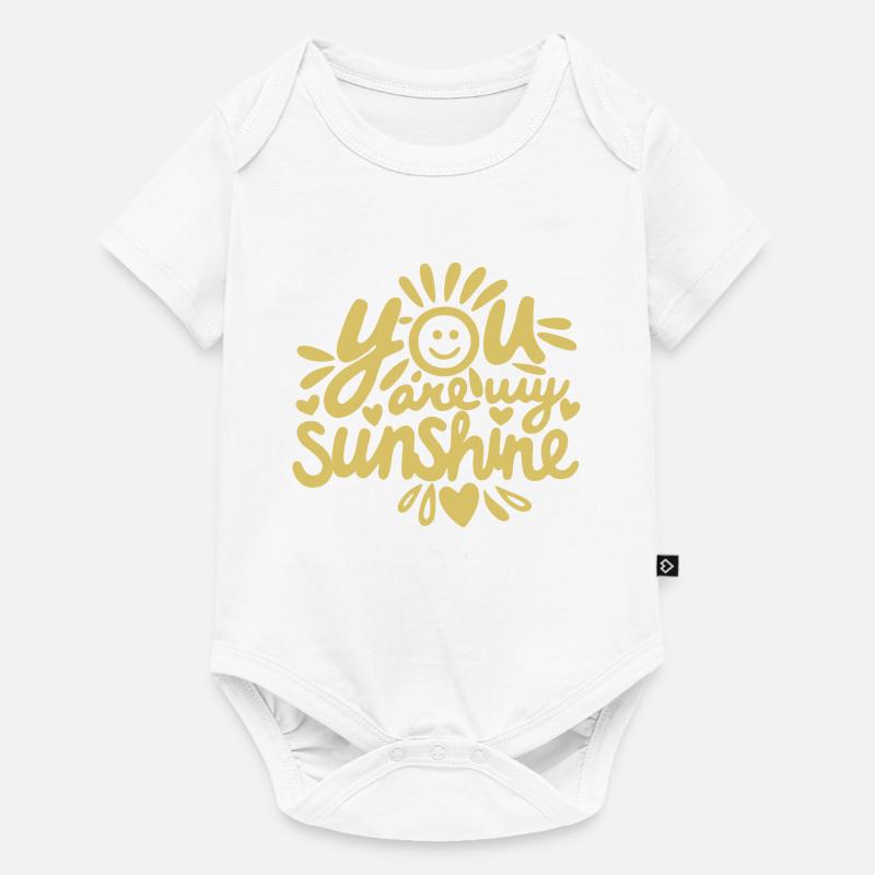 Tu es mon rayon de soleil - Body à manches courtes Premium Bébé - blanc