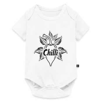 be Chilli - Baby Premium short-sleeve bodysuit - white - Front