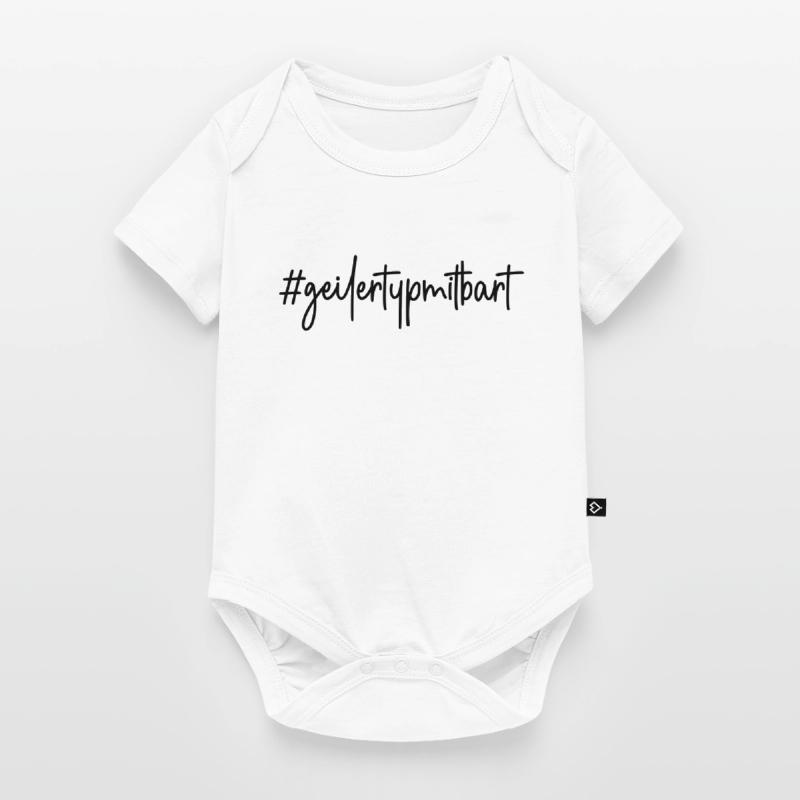 #geilertypmitbart - # geiler Typ mit Bart - Bart Baby Premium Kurzarmbody