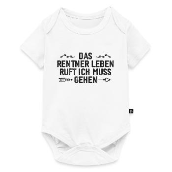 The Pensioner's Life Calls Retirement Gift - Baby Premium short-sleeve bodysuit - white - Front