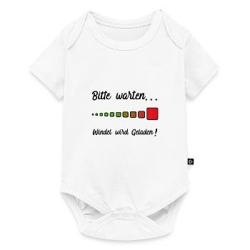 Diaper Loading Charge Baby Infant - Baby Premium short-sleeve bodysuit - white - Front