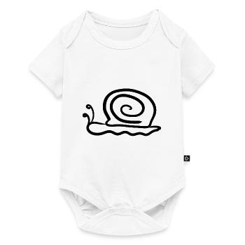 slug - Baby Premium short-sleeve bodysuit - white - Front