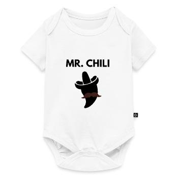 Mr Chili - Baby Premium short-sleeve bodysuit - white - Front