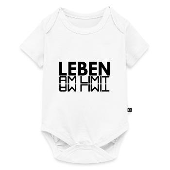 leben am limit - Baby Premium Kurzarmbody - Weiß - Vorne