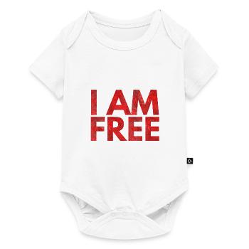 i am free - Baby Premium short-sleeve bodysuit - white - Front