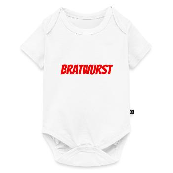 Bratwurst - Baby Premium Kurzarmbody - Weiß - Vorne