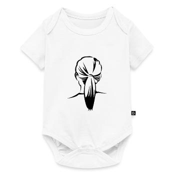 braid - Baby Premium short-sleeve bodysuit - white - Front