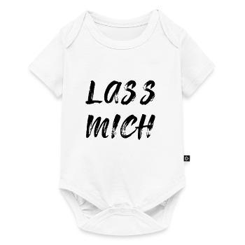 Lass mich - Baby Premium Kurzarmbody - Weiß - Vorne