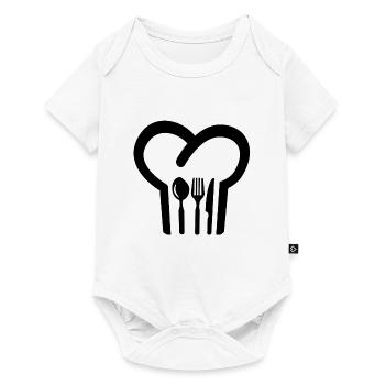 chef's Hat - Baby Premium short-sleeve bodysuit - white - Front