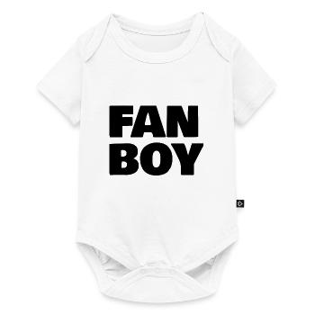 Fan Boy - Body à manches courtes Premium Bébé - blanc - Devant
