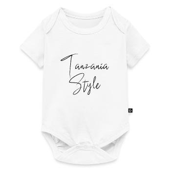 Style de la Tanzanie - Body à manches courtes Premium Bébé - blanc - Devant