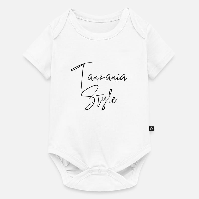 Style de la Tanzanie - Body à manches courtes Premium Bébé - blanc