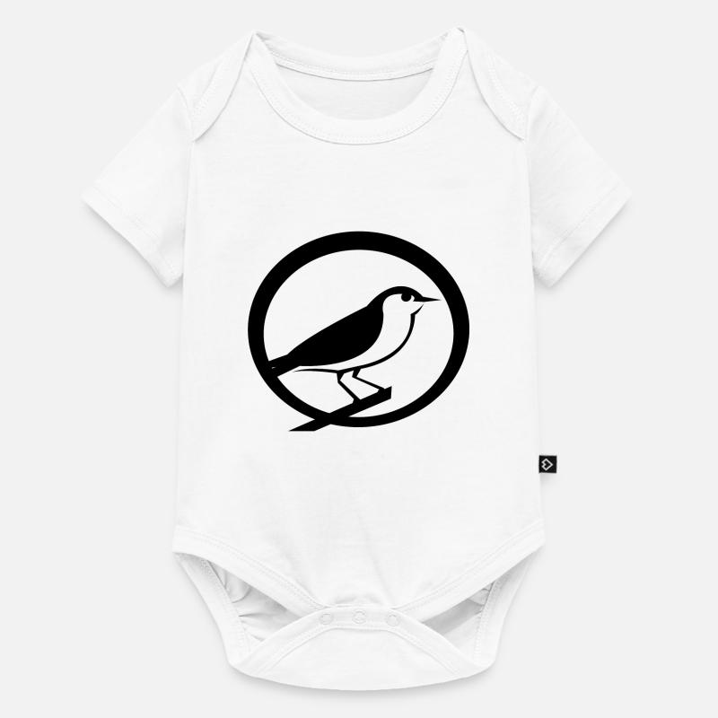 Vogel - Baby Premium Kurzarmbody - Weiß