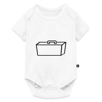 Valises - Body à manches courtes Premium Bébé - blanc - Devant