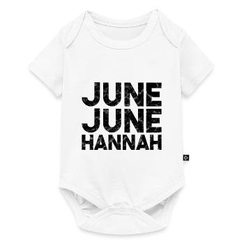 Juni Juni Hannah Shirt Kapitän Sandy Unter Deck Ha - Baby Premium Kurzarmbody - Weiß - Vorne