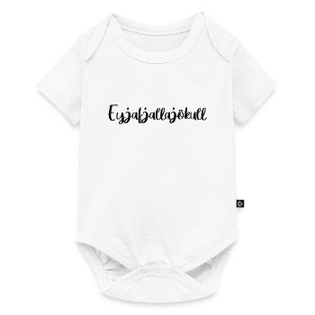 Eyjafjallajökull - Baby Premium Kurzarmbody - Weiß - Vorne