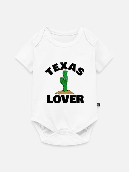 Texas Lover - Baby Premium Kurzarmbody - Weiß