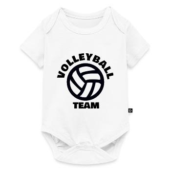 VOLLEYBALL TEAM - Baby Premium short-sleeve bodysuit - white - Front