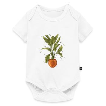 plant - Baby Premium short-sleeve bodysuit - white - Front