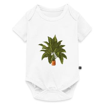 plant - Baby Premium short-sleeve bodysuit - white - Front