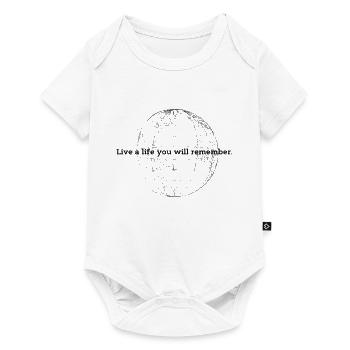 Live a life you will remember. - Baby Premium short-sleeve bodysuit - white - Front