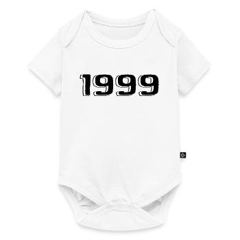 Millésime 1999 Naissance Anniversaire Rétro 1999 - Body à manches courtes Premium Bébé - blanc - Devant