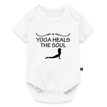 Yoga Méditation Spa Namaste - Body à manches courtes Premium Bébé - blanc - Devant