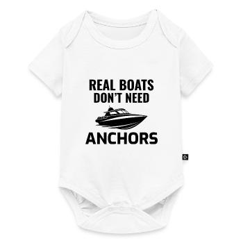Speedboat Adventure Art for Boaters Ocean Lovers - Baby Premium short-sleeve bodysuit - white - Front