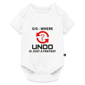 GIS Undo Fantasy Data Mapping Errors - Baby Premium Kurzarmbody - Weiß - Vorne