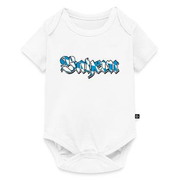 Bayern meine Heimat - Servus - Gruß aus Bayern - Baby Premium Kurzarmbody - Weiß - Vorne