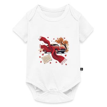 Emotional Autumn Club – Inspired by Red Era - Baby Premium Kurzarmbody - Weiß - Vorne