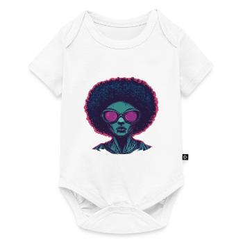 Discothèque - Body à manches courtes Premium Bébé - blanc - Devant