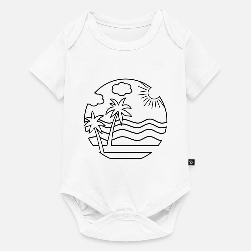 Strand - Baby Premium Kurzarmbody - Weiß