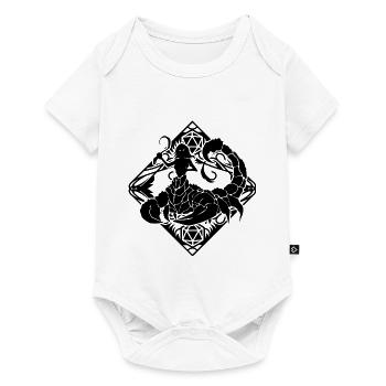 Skorpion Monster RPG - Baby Premium Kurzarmbody - Weiß - Vorne